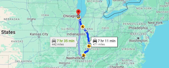 Tennessee to Illinois Car Shipping Get Instant Quote